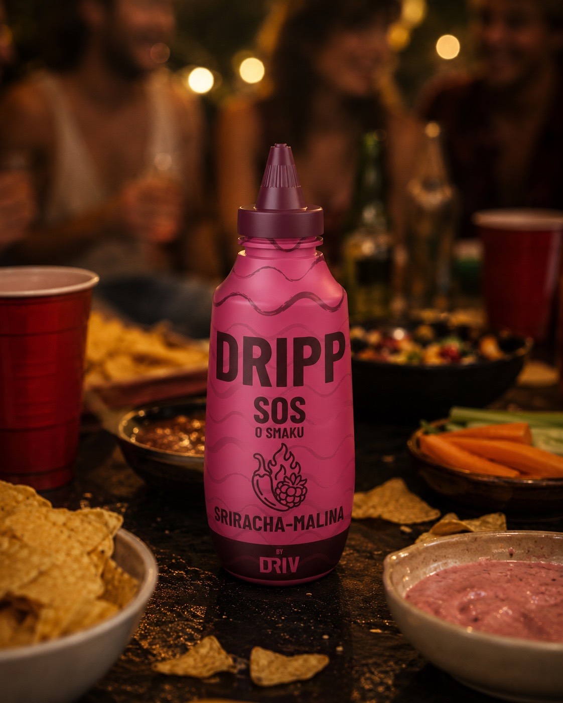 DRIPP Różowy — sriracha malina