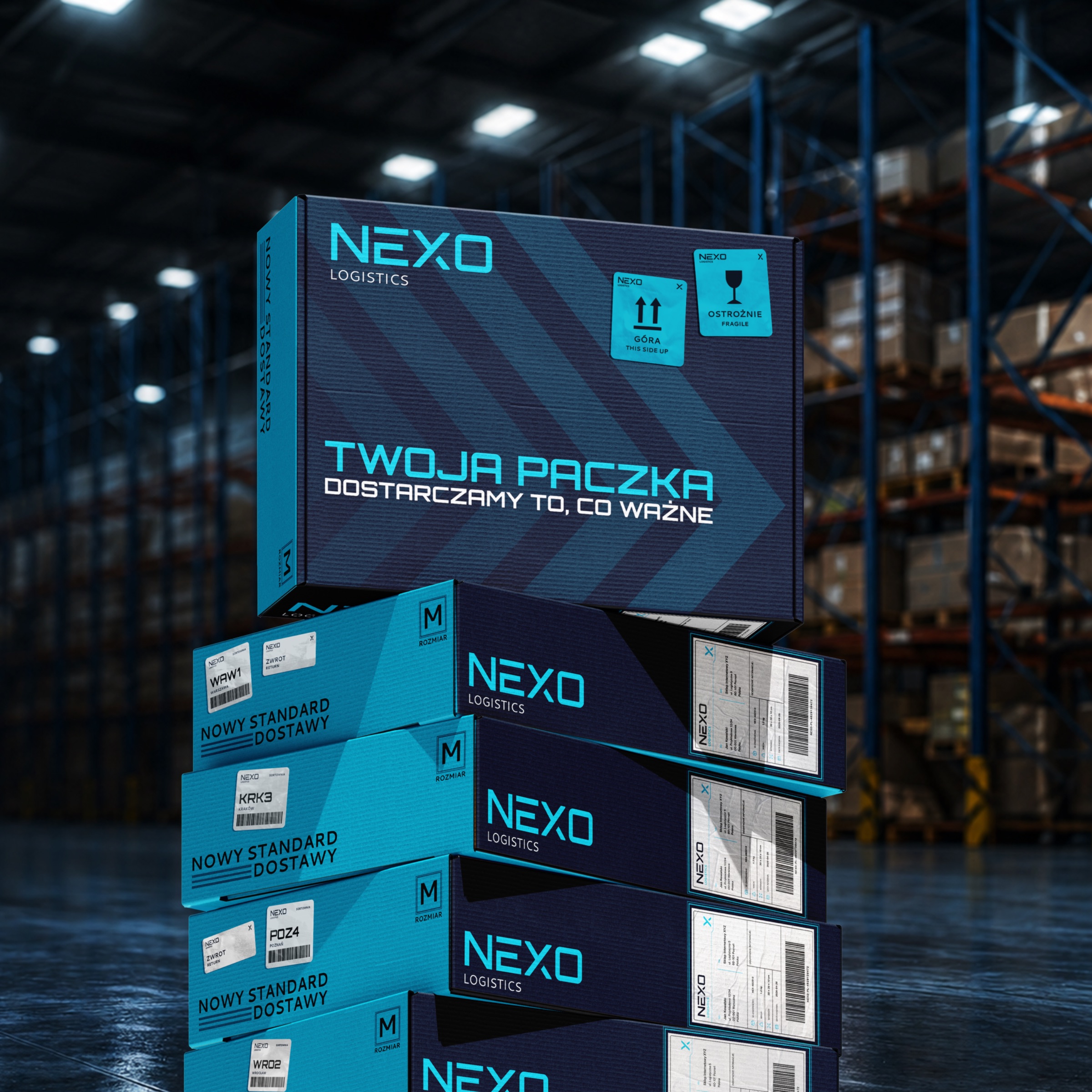 NEXO Logistics — opakowania